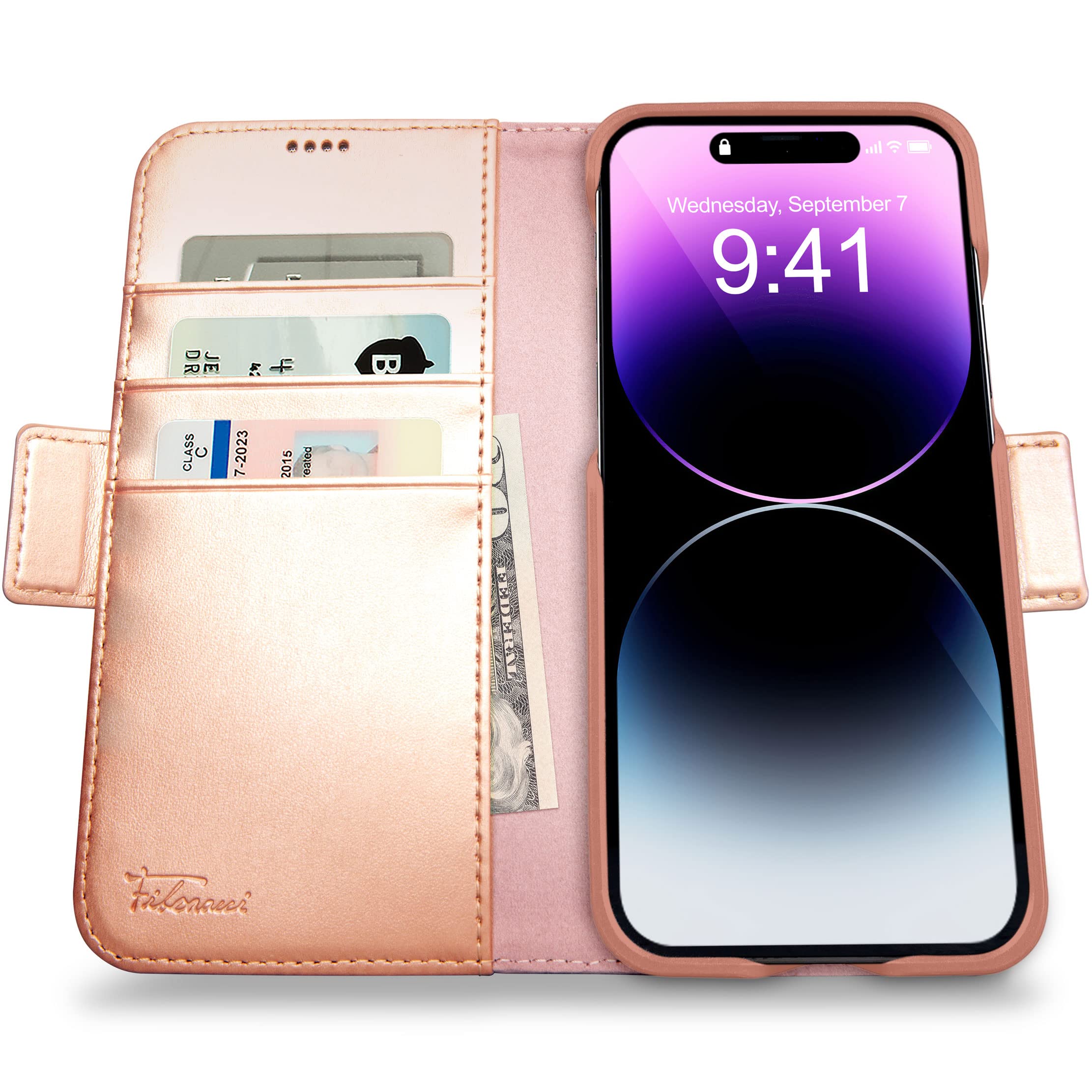 Dreem フィボナッチ　2イン1 財布型ケース iPhone 14 Pro用 Amazon.co.jp: Dreem フィボナッチ（Fibonacci）2イン1 財布型ケース